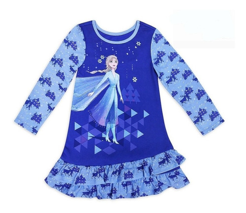 Pijama Para Niños Disney Elsa Original Nuevo Diseño