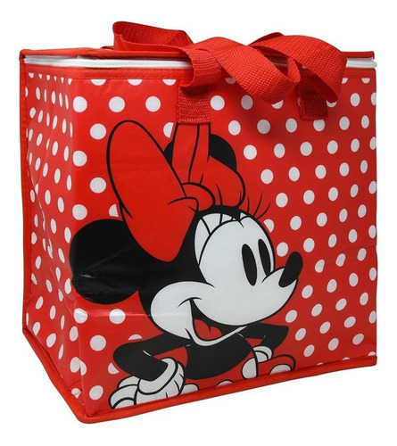 Hielera Flexible Térmica Con Cierre Minnie Mouse Disney