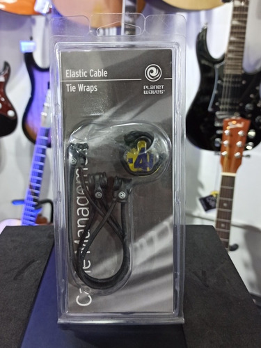 Imagen 1 de 4 de Elastico O Sujetador Para Cables Planet Waves Pwect Jgo.x 4