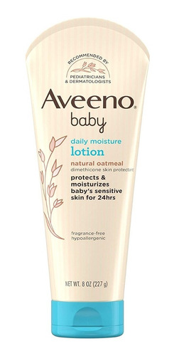 Aveeno Baby Daily Moisture Lotion Piel Delicada 227g 2 Pack