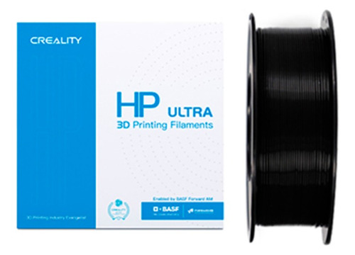 Rollo De Filamento Pla Hp 1.75mm Negro Creality