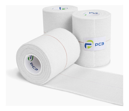 Venda Fisioplast - Simil Tensoplast - Cinta Deportiva - Pc3 Color Blanco