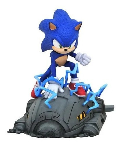 Sonic Estatua Diamond Select Hedgehog Nuevo Escala 1:6