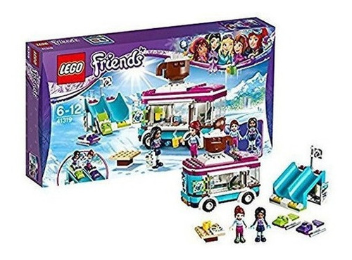 Lego Amigos Nieve Complejo Chocolate Caliente Van