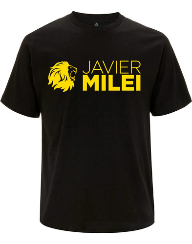 Remera Adulto Milei 100% Algodón