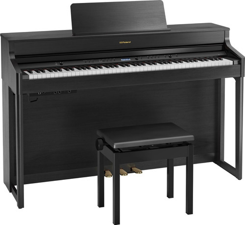 Piano Digital Roland Hp702ch Com Suporte H E Banqueta