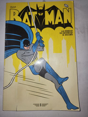 Comic Batman Clarin Dc Num 1 Y 3 (Usado)