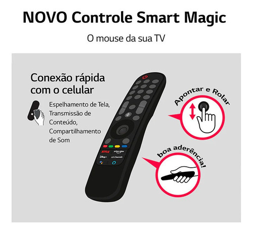 Imagem 6 de 7 de Smart Tv LG 60 4k Uhd Thinqmagic Google Alexa Wifi Bluetooth