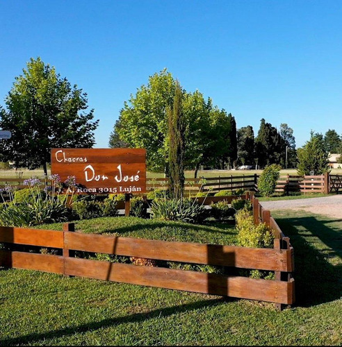 Lote A La Venta Lujan Barrio Chacras Don Josè