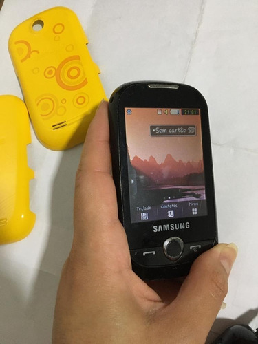 Celular Samsung Grã 3560 Amarelo Acompanha Usb Carregador