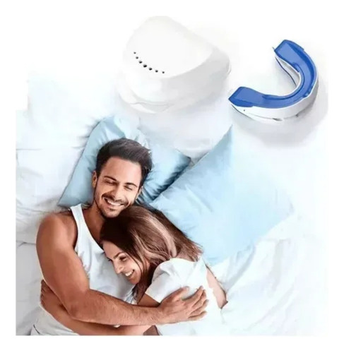 Protector Bucal Ajustable Con Dispositivo Antirronquidos.m