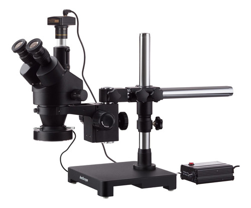 Amscope 7 x -90 x Trinocular Zoom Microscopio Estéreo Ne.
