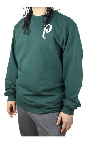 Blusa Moletom Palmeiras Careca P Cl ssico Verd o Original Frete