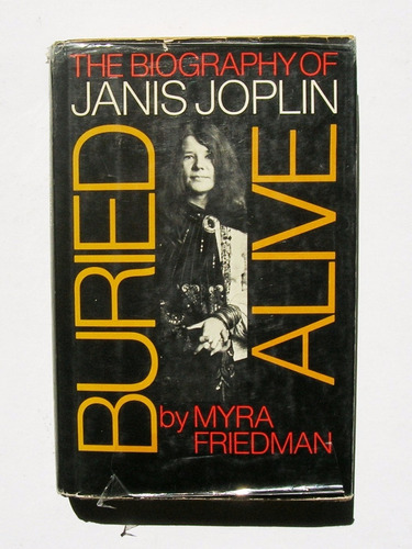 Myra Friedman Janis Joplin Biography, Libro En Inglés 1973
