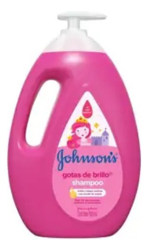 Shampoo Infantil Johnson's Gotas De Brillo 1 Litro