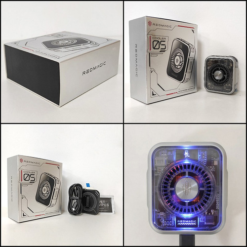 Perfect Nubia Redmagic Cooler Magnetic 5 Pro 4 Rgb Led 36 W