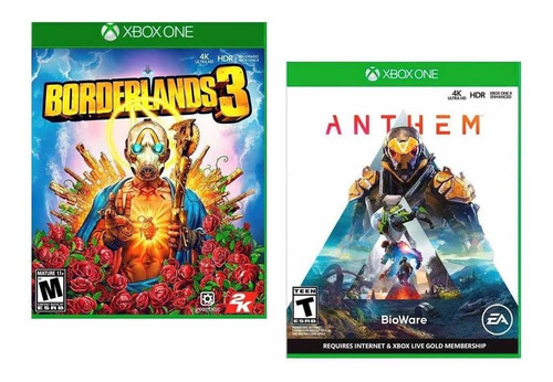 Borderlands 3 + Anthem Xbox One Envío Gratis Nuevos Sellado*