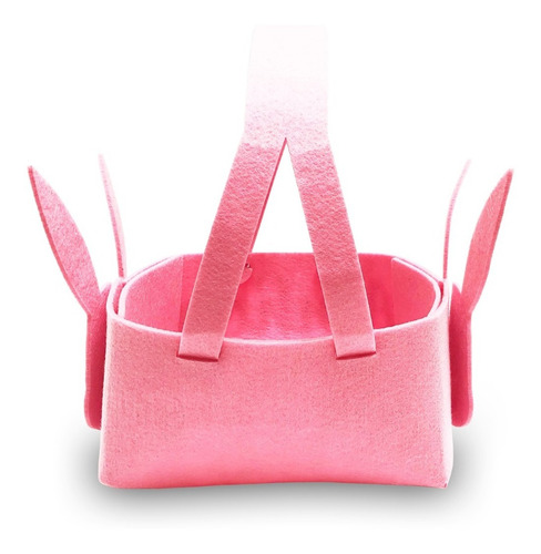 Canasta De Conejo Para Pascua Easter Huevitos En Fieltro