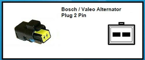 Conector Alternador Fox Crossfox Jetta Gol Parati Saveiro