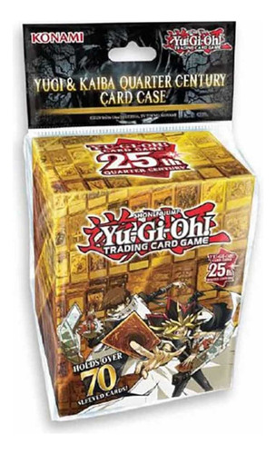 Deck Box Yu Gi Oh Yugi & Kaiba Quarter Century Card Case