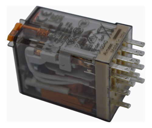 Rele Con Led 120vca 4p2t 10amp Finder 553481200054