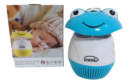 Sapinho Luminaria Armadilha Mata Mosquito E Pernilongos Sem Choque E Sem Cheiro