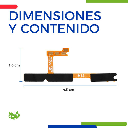 Flex Encendido Volumen Para Samsung A04 A045f A045f/ds A045m