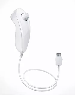 Nunchuk Para Nintendo Wii - Blanco O Negro