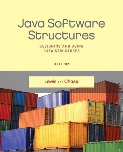 Java Software Structures Designing And Using Data..., De Lewis, John. Editorial Pearson En Inglés