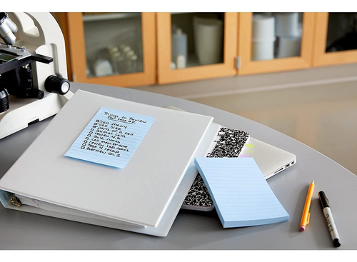 Post-it Notes, 4 X 6 Pulgadas, 5 Blocs, El Stick #1 Favorito