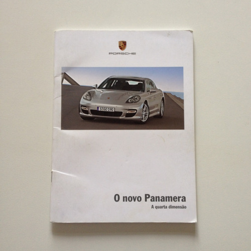 Catálogo Propaganda Porsche Panamera Ficha Técnica A184