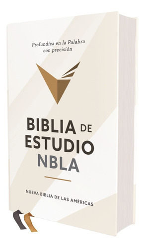 Biblia De Estudio Nbla, Tapa Dura, De Nbla-nueva Biblia De Las Américas. Editorial Vida, Tapa Dura En Español