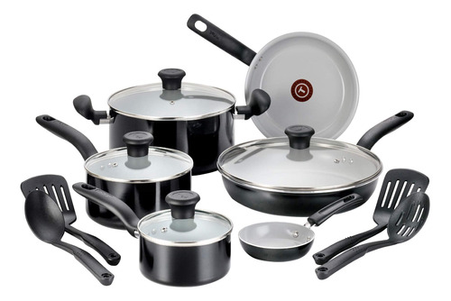 T-fal C996se Initiatives Juego De Utensilios De Cocina Anti.