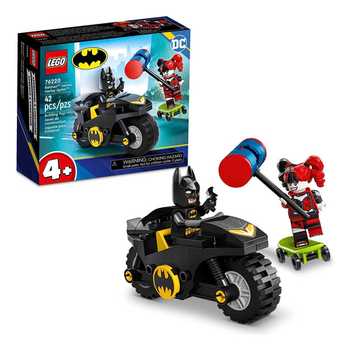 Kit De Construcción Lego Dc 76220 , Batman Vs. Harley Quinn