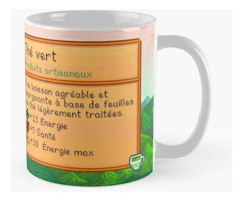 Taza Stardew Valley - Té (francés) Calidad Premium