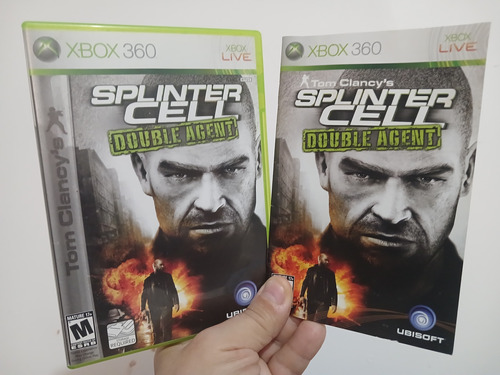 Jogo Xbox 360 Splinter Cell Double Agent  Original Físico