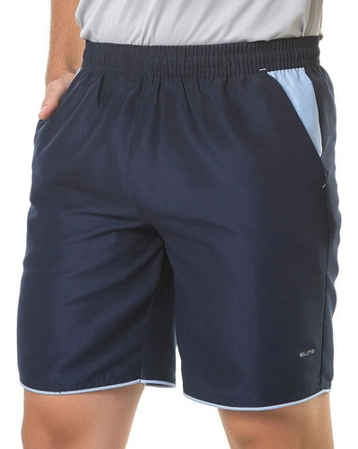 Bermuda Elite Sports Wear Plus Size Masculina 34153 - Marinh