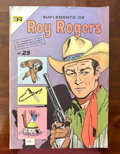 Revista Roy Rogers Suplemento Nro:25 Año 1974 De Colección!