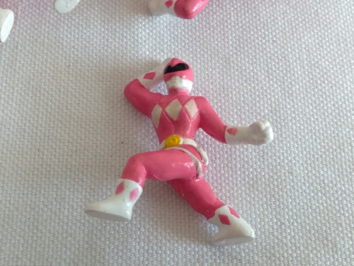 Miniatura Power Rangers Rosa - Saban Anos 90 - Unidade (Usado)