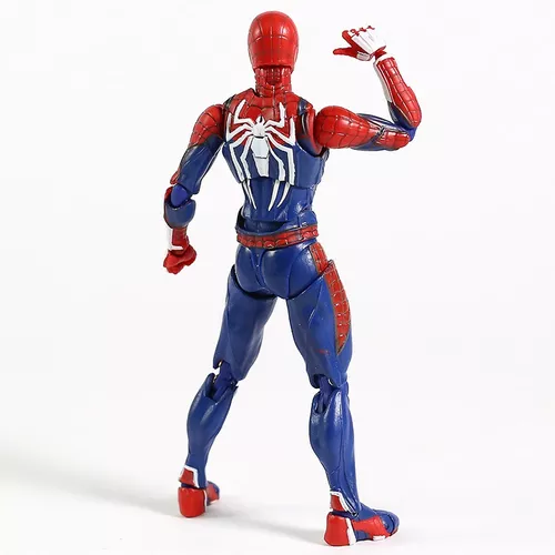 Vingadores ps4 spiderman figura de ação marvel jogo edição shf homem aranha  pvc collectable modelo brinquedo