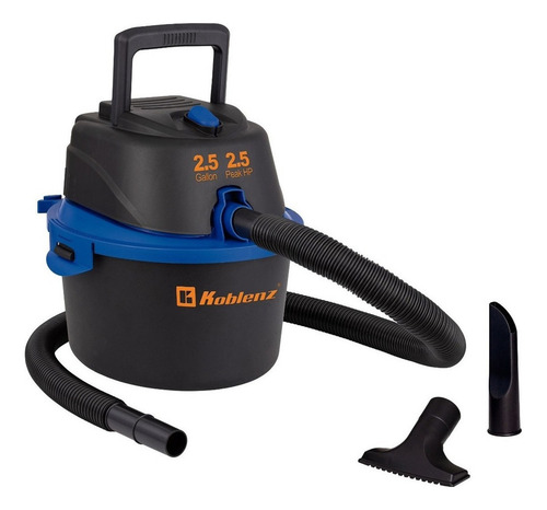 Aspiradora Multiusos Koblenz Wd-2.5 2.5 Gal Negra Y Azul 120 Negro/azul