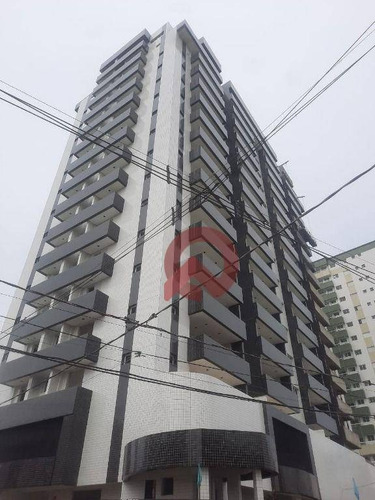 Imagem 1 de 14 de Apartamento Com 2 Dormitórios À Venda, 76 M² Por R$ 360.000,00 - Vila Guilhermina - Praia Grande/sp - Ap3670