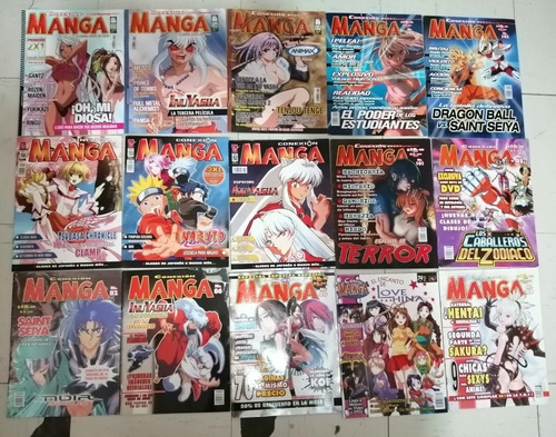 Revistas Coneccion Manga Variadas 40 C/u