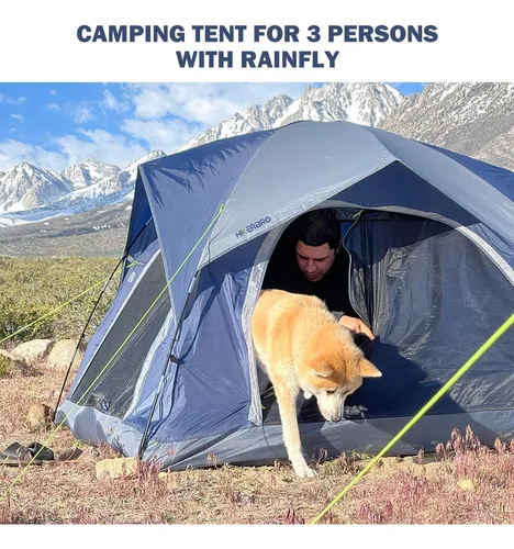 Hikerbro - Tienda De Campana Para 4 Personas, Para 3 Persona