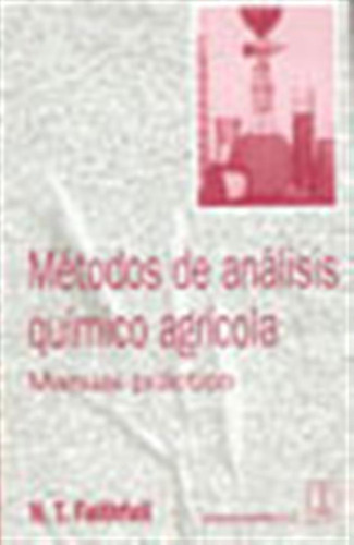 Metodos De Analisis Quimico Agricola, Manual Practico - Fait