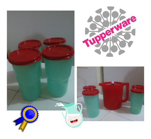 Vaso Apilable De 350ml Tupperware Original