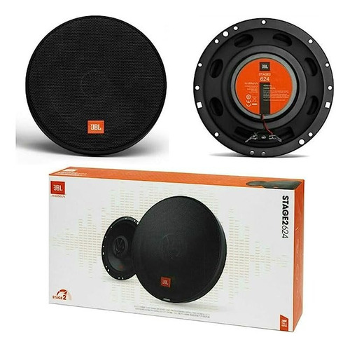 Parlantes Carro Jbl 6 Pulgadas Stage2 624 225w X2 Unid Nuevo