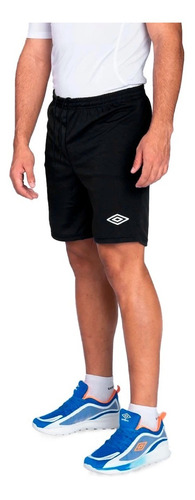 Imagen 2 de 5 de Short Umbro Bermuda Fútbol Pantalón Corto Deportivo Mvdsport