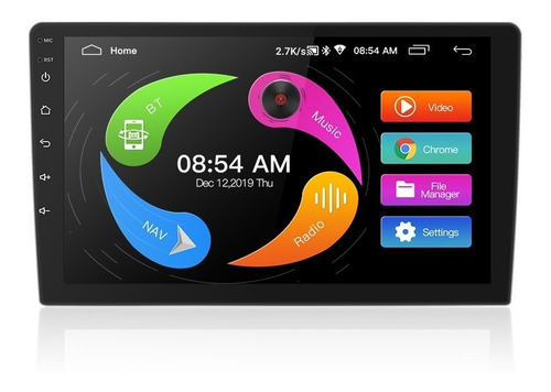 Reproductor  De Pantalla 9'' 2din Android 11 Gps Quad Core