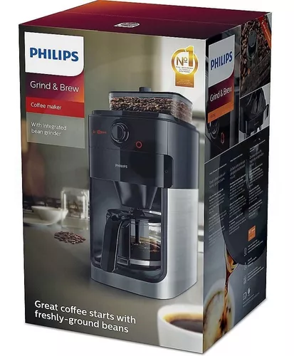 Cafetera Grind Brew Philips HD7767/00 Molinillo Integrado
